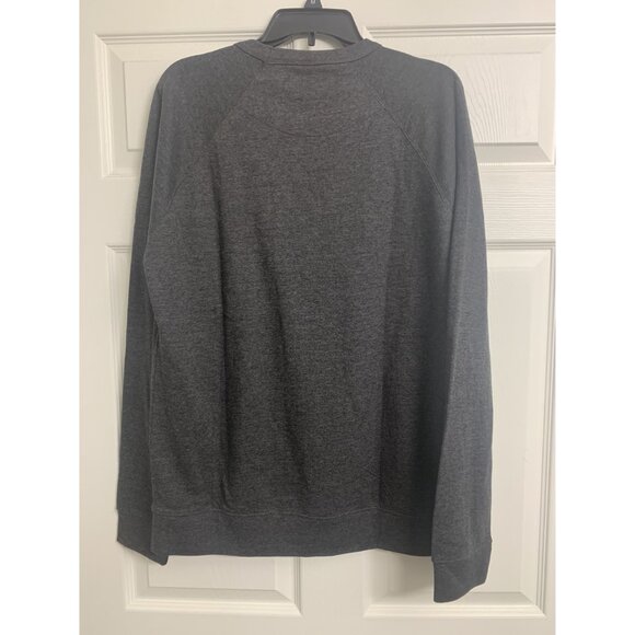 NWT NFL N.Y. Jets L Gray Pullover Sweatshirt Logo Front Team Apparel Lightweight - Picture 3 of 7